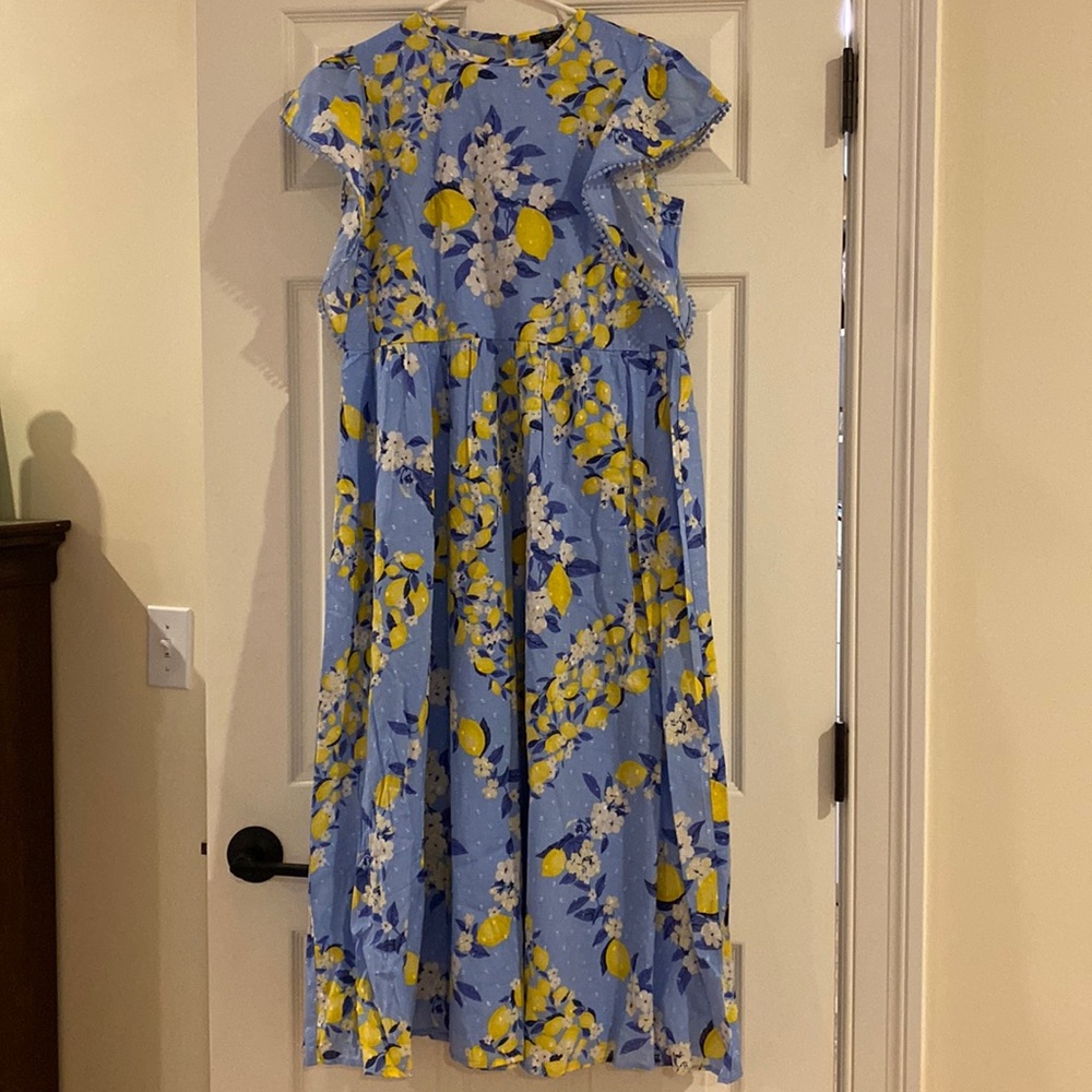 Ann Taylor Petite Lemon Dress